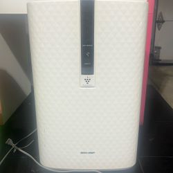 SHARP Air Purifier, white, 10.5"D x 14.87"W x 23.11"H