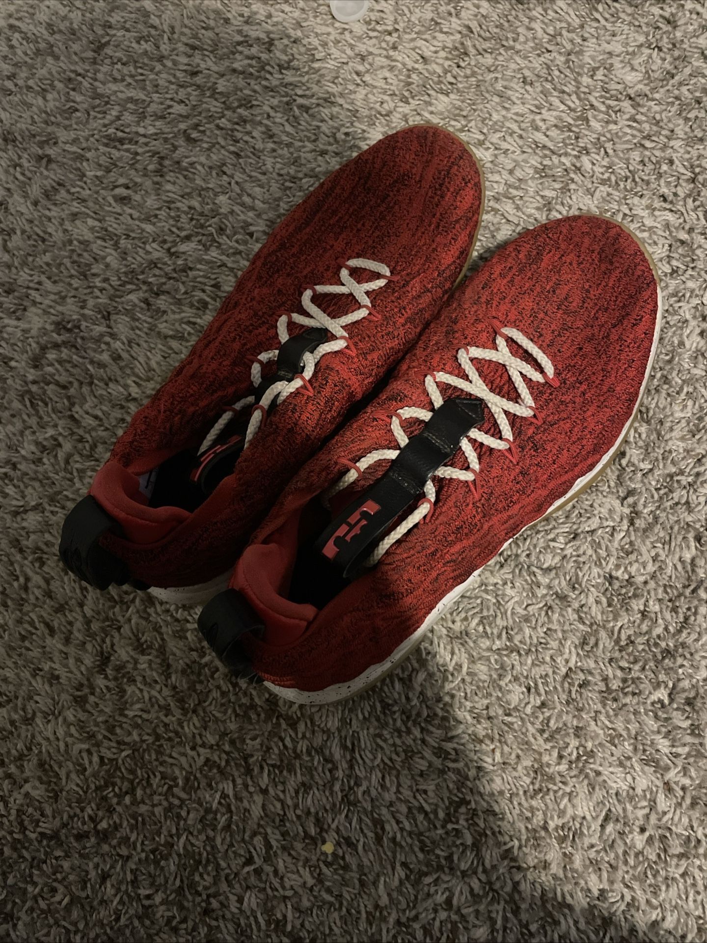 LeBron 15 University Red