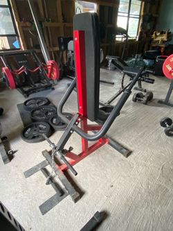 Seated Dip Machine Plate Loaded - Tricep Dip Press & Cable Bar Combo for Home Gym with weight plates 450lbs