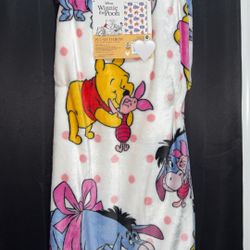 Winnie The Pooh Throw Blanket ( Read Description)