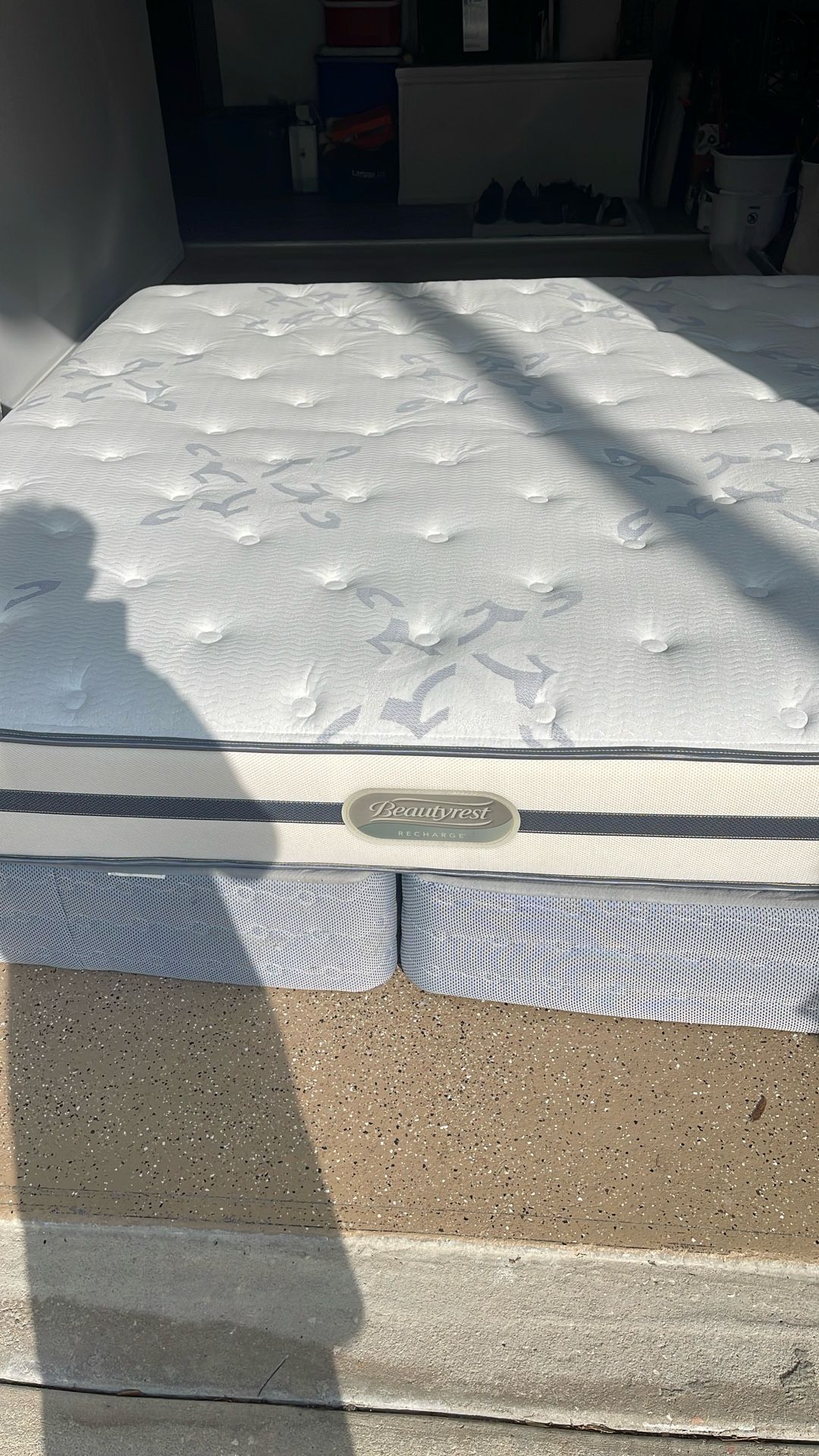 King mattress and box spring
