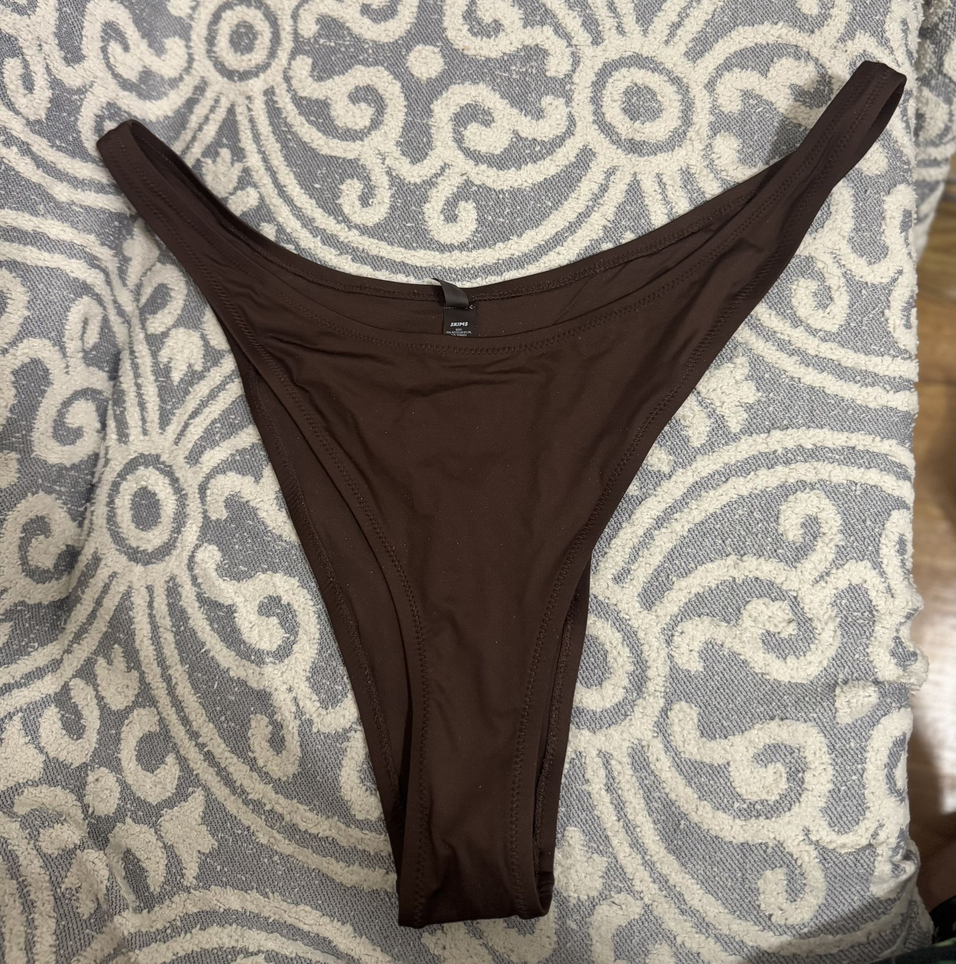 Skims Size 4X Women's Tan Bikini Bottom Cocoa Brown Swim Bottoms SW-TAN-0147