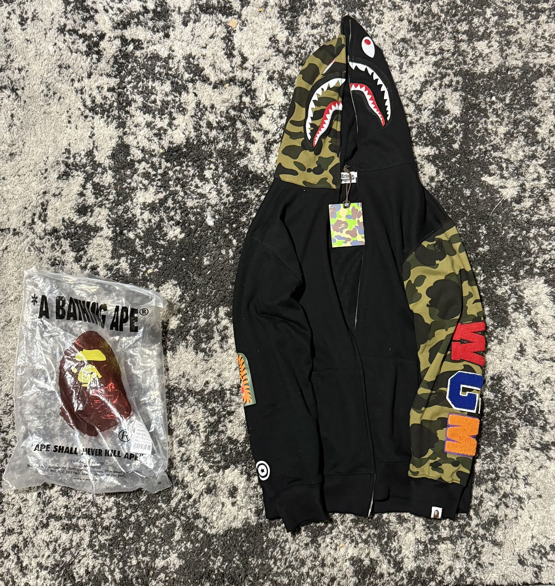 Brand New Authentic Bape Hoodie 