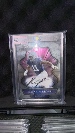 Micah Parsons autograph wildcard