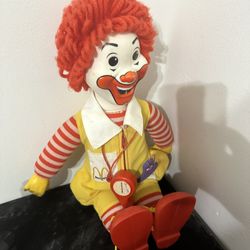 1978 Ronald McDonald Doll