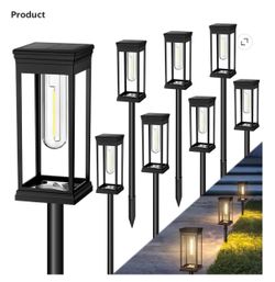 8 Pack Solar Pathway lights