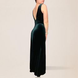 Jenny Yoo Deep-V Gown 