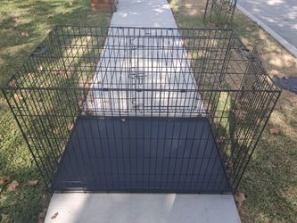 Jaula para perro grande 2 puertas