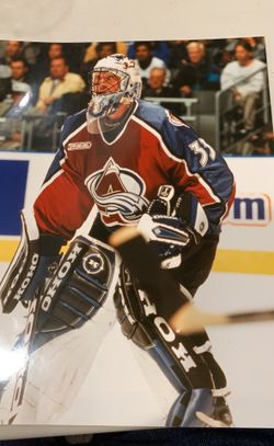 PATRICK ROY 8 X 10 COLOR PHOTO--COLORADO AVALANCHE