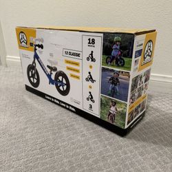 Strider 12 Balance Bike New In Box
