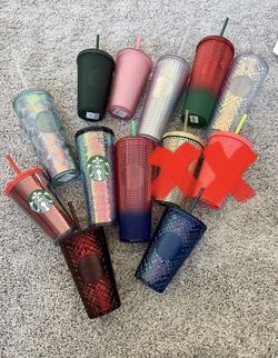 Starbucks tumblers 