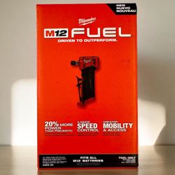 Milwaukee New Die Grinder M12 Fuel 