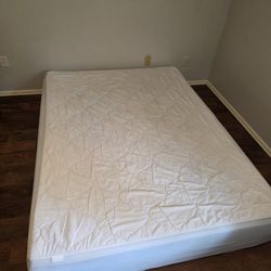 Queen Foam Mattress With Bed Frame FREE