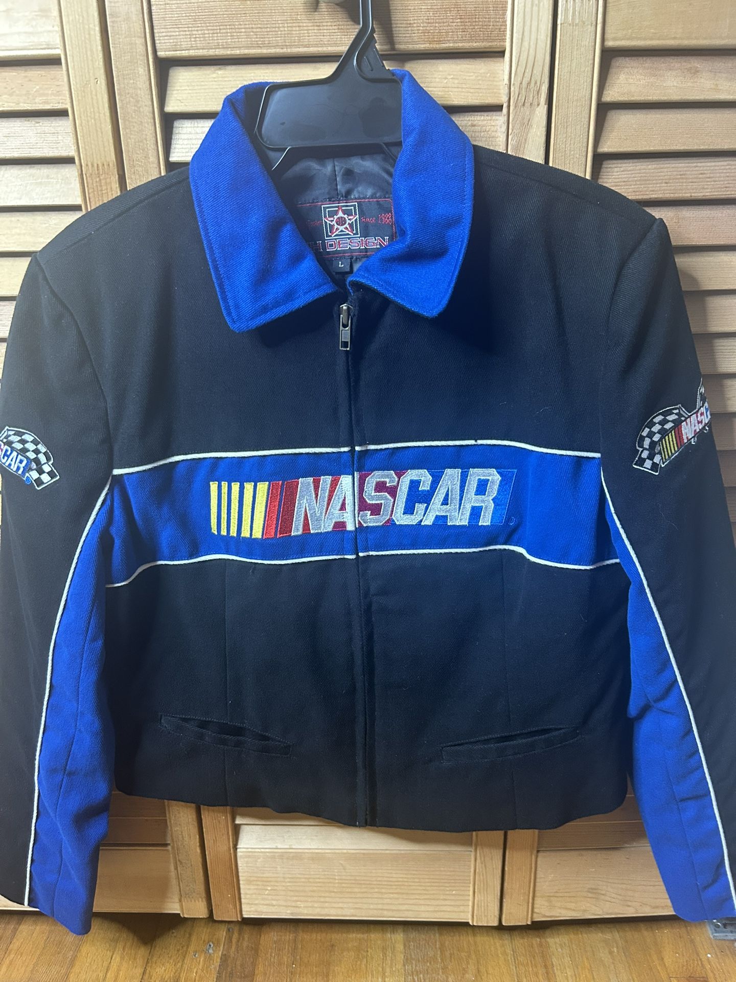 Vintage NASCAR Jacket – JH Design – Men’s L / Oversized – Must See!