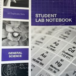 Chemistry Lab Notebook