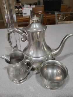 Woodbury Pewter Coffee Service