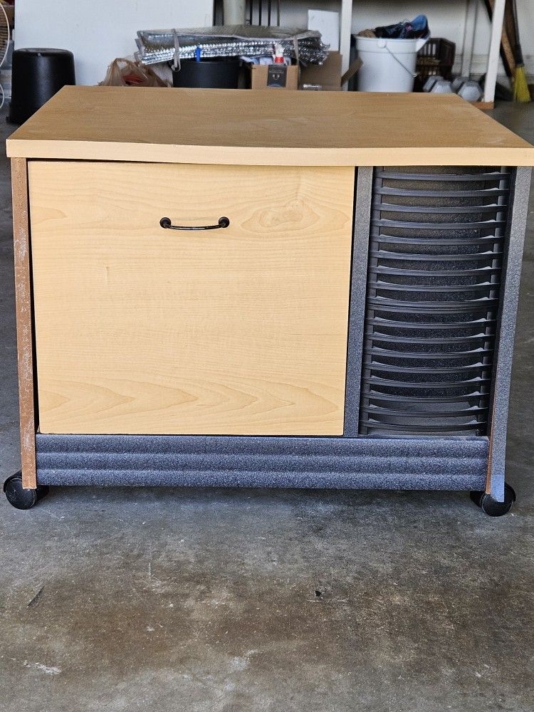 Rolling File Cabinet 