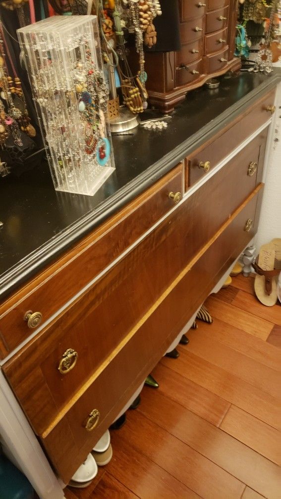 Antique Wood Dresser Price Half Price SALE $150 ORIGINALLY