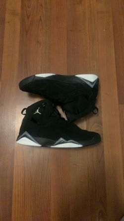 Size 9.5 Jordan True Flight Black Cool Grey’s