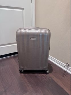 Samsonite Lite-Cube Hand Global Cabin Carry-on Luggage, Ivory Champagne Gold, Spinner S 55/20, 36.5 L