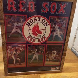 MLB Classic 1988 Red Sox Poster And Picture Frame Starline
