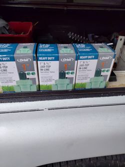Sprinkler valve qty 3