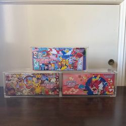 Pokemon Acrylic Case for Japan Tohoku Pokemon Center Boxes