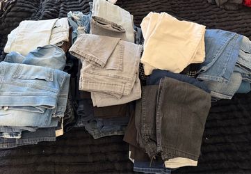55+ Pairs of Jeans/Pants Sizes 10-12