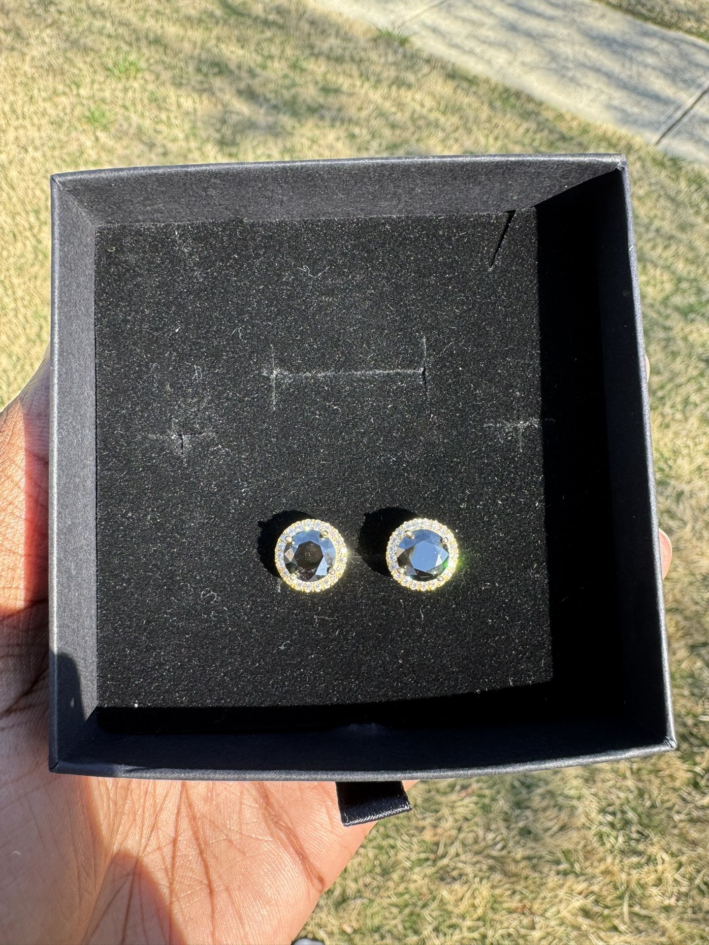 Vvs Moissanite Earrings — 2 Carat