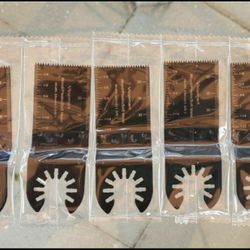 5 Wood Universal Multitool Oscillating Quick Release Saw Blades NEW
