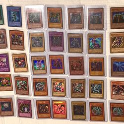 Yu-Gi-Oh Group Lot of Vintage Cards