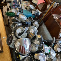 Golf Clubs -  $20 Each    Sets For $50