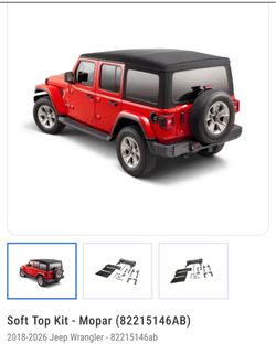 NEW JEEP WRANGLER Soft top