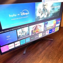 75”LG NANOCELL 4K 2160p UHD Smart HDR Model 75NANO91ANA