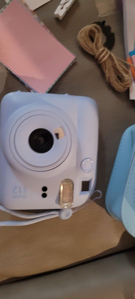 Fujifilm Instax Mini 12 Instant Camera with Case, Decoration Stickers, Frames, Bundle