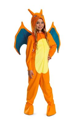 Charizard POKEMON Full Costume Hoodie BRAND NEW