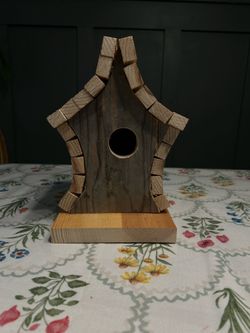 Rustic Wooden Birdhouse