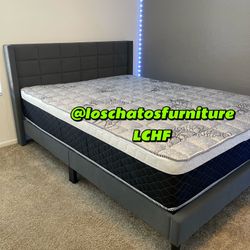 Queen Size Bed And Mattress 