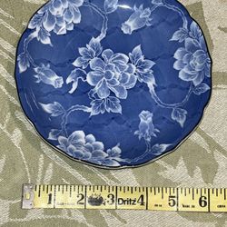 Glass Blue Plate
