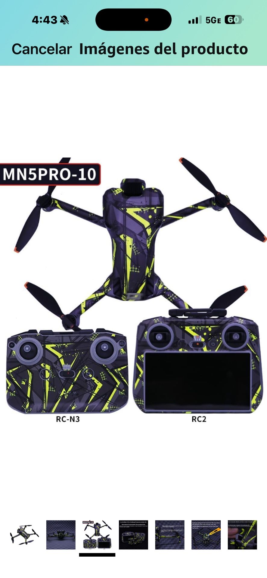 Kit Stickers Dji Mini 5 Pro