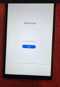 Samsung tablet