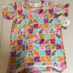 Alice In Wonderland Lularoe Disney Shirt Womens Size Large BNWT