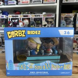 VAULTED It's a Small World Funko Dorbz Ridez #36 Disney World Parks Disneyland