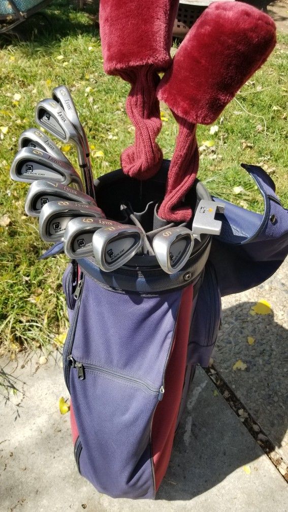 Lynx Black Cat Irons, Bag & MORE