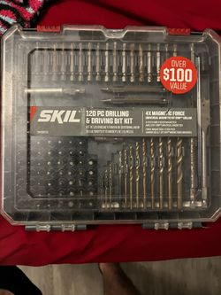 120 Pc Drill And Driver Kit 