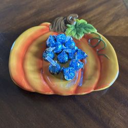 Two Yankee Candle & Co candle dish. Great fall decor.