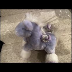 Purple Pegasus Stuffed Animal 