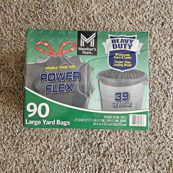 HEAVY DUTY, TRASH BAGS