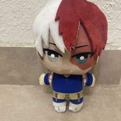 My Hero Academia Plushie Keychain (Shouto Todoroki)