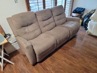 3 Seater Couch with Recliners